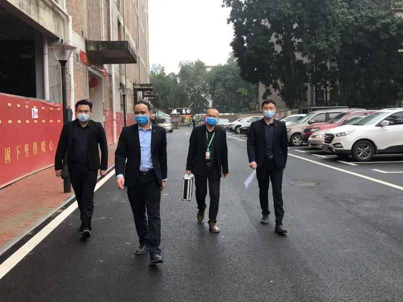 南鷹苑工地巡檢，打好復(fù)工第一戰(zhàn)